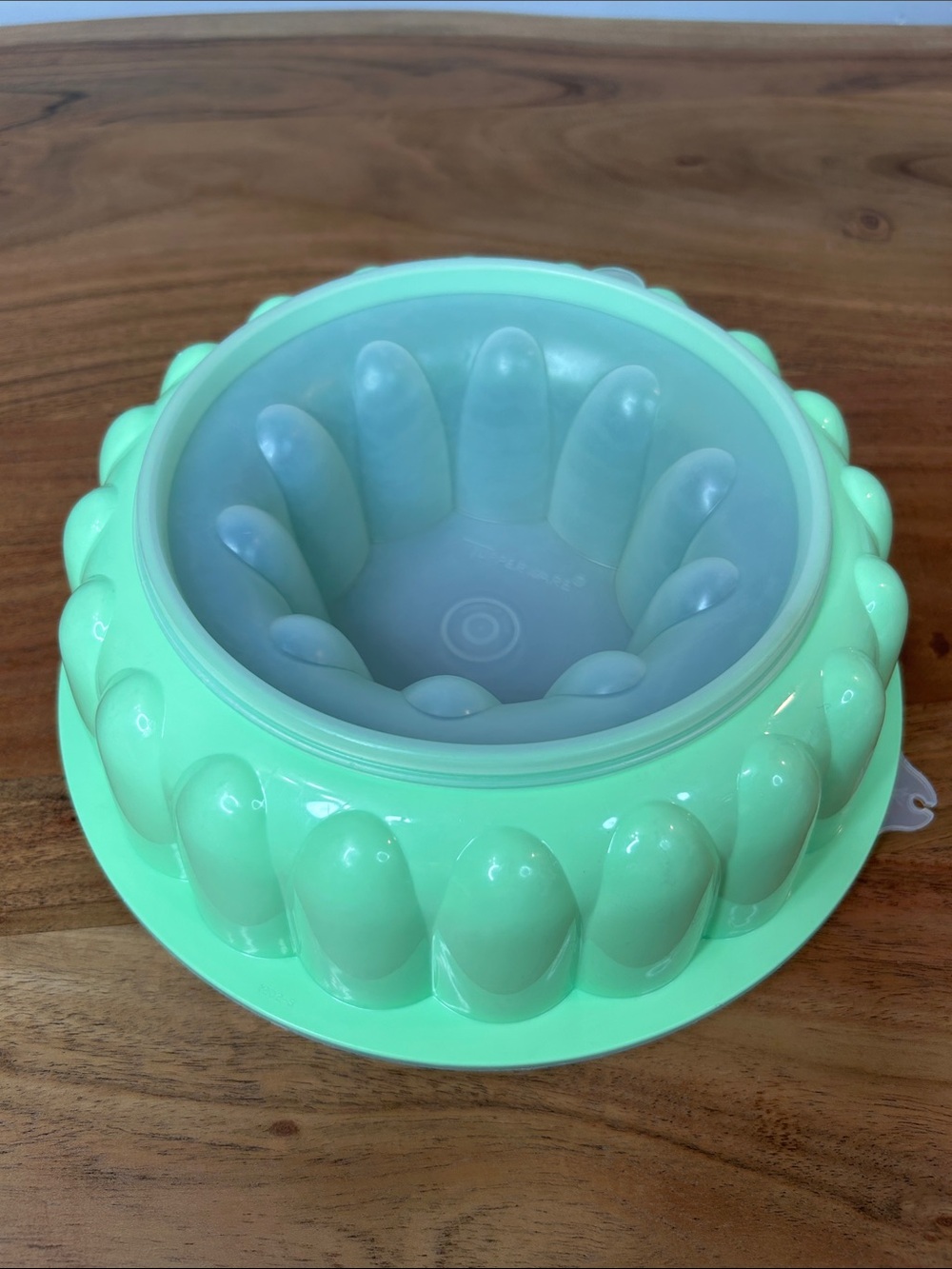 Vintage Tupperware Jello Mold Mint Green 1970’s
